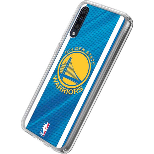 NBA Golden State Warriors Jersey Galaxy A50 Clear Case